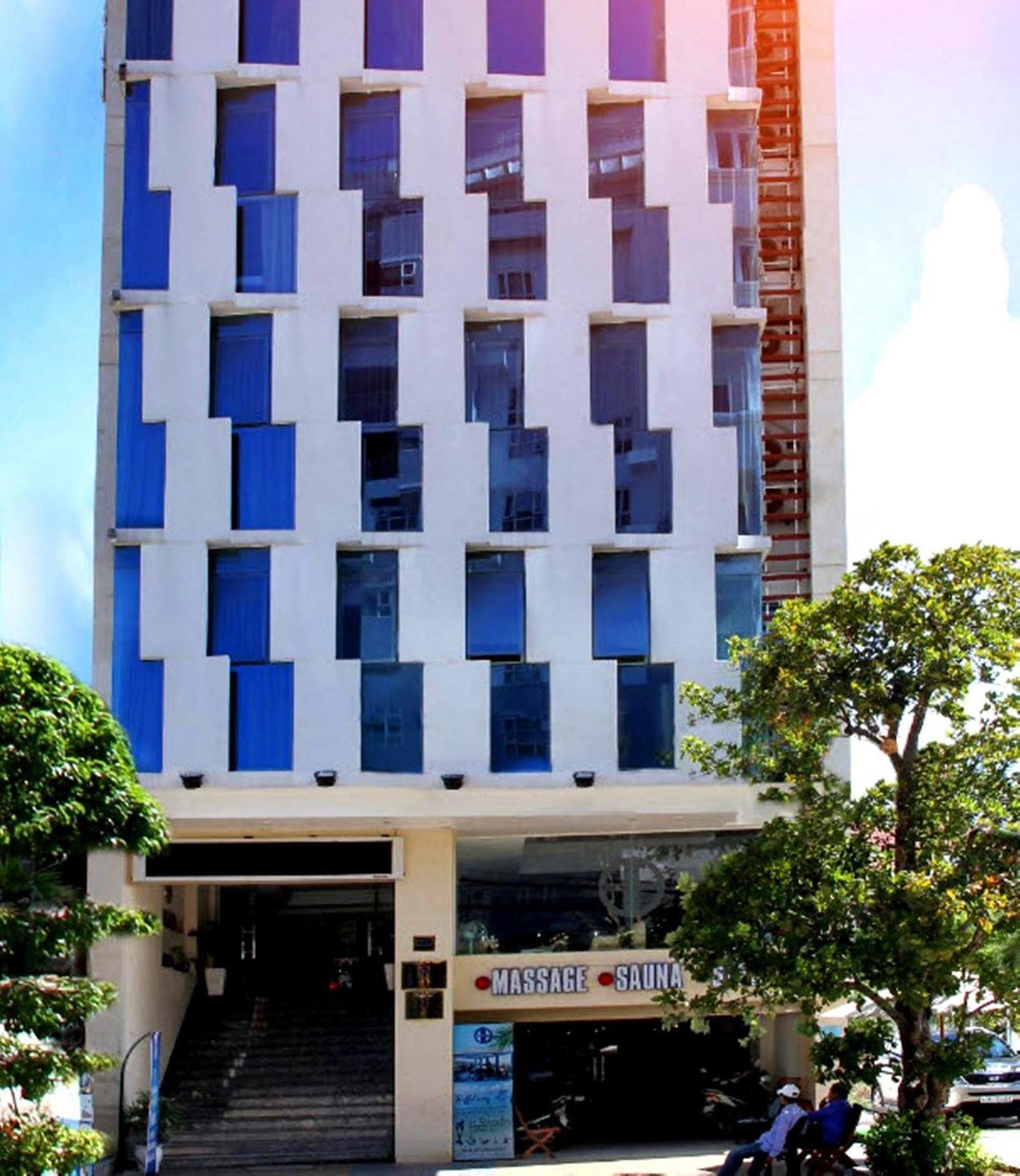 Blue Beach Hotel Đà Nẵng Exterior foto